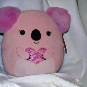 16-inch Pink Kaelea the Koala with Heart Exclusive Squishmallow